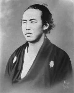 Portrait photograph of Sakamoto Ryoma